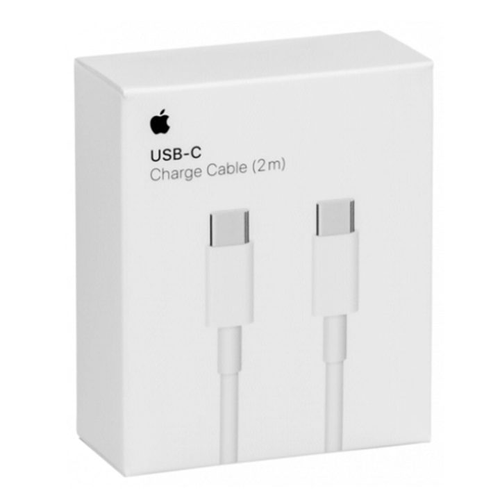 Cable original Apple iPhone USB-C a USB-C-2 m-blanco (MLL82ZM/A)