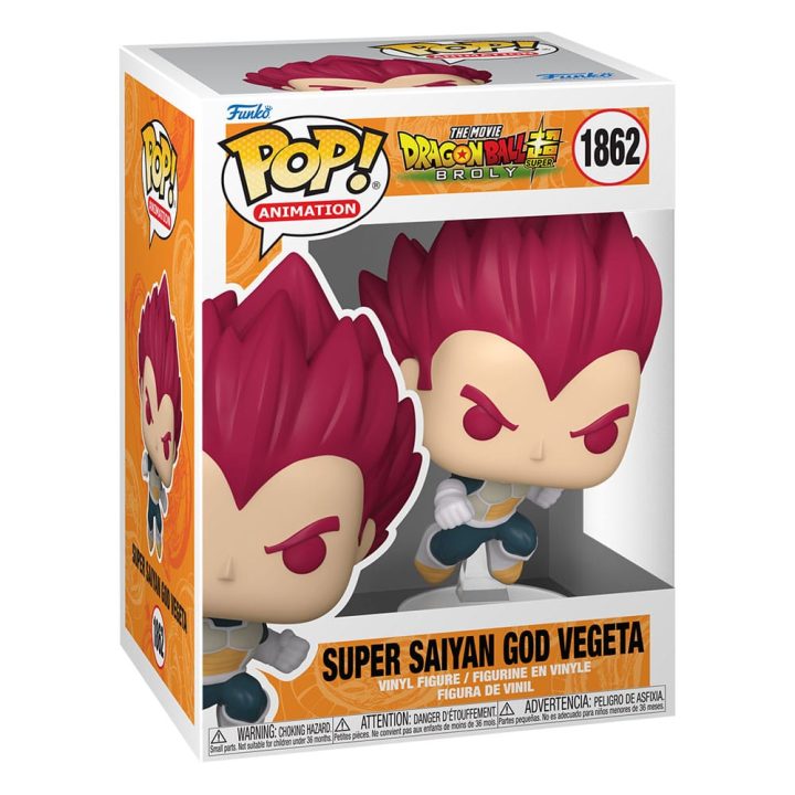 Funko Pop! Dragon Ball – Broly Super Saiyan God Vegeta