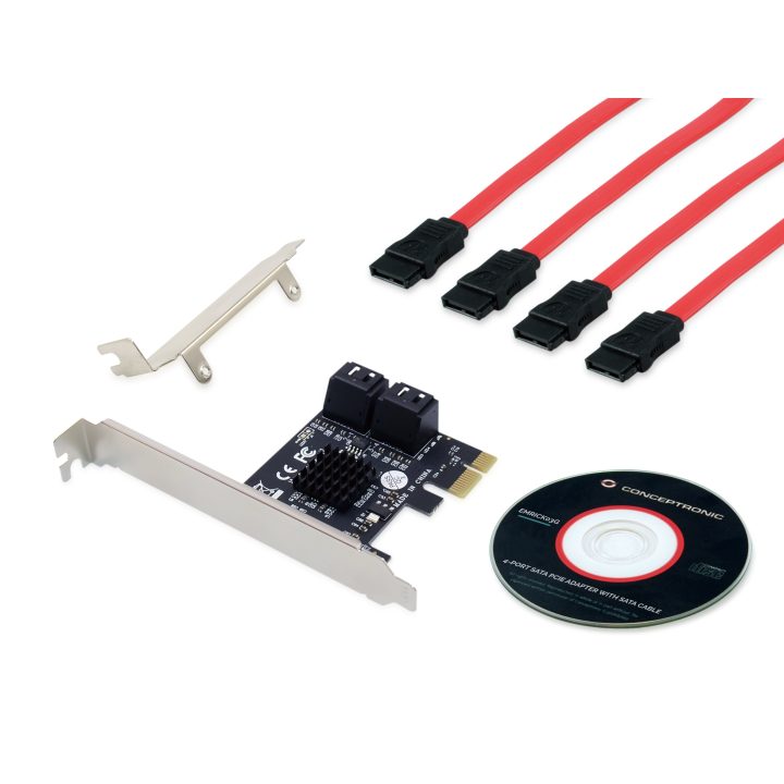 Conceptronic EMRICK03G placa e adaptador de interface interno SATA