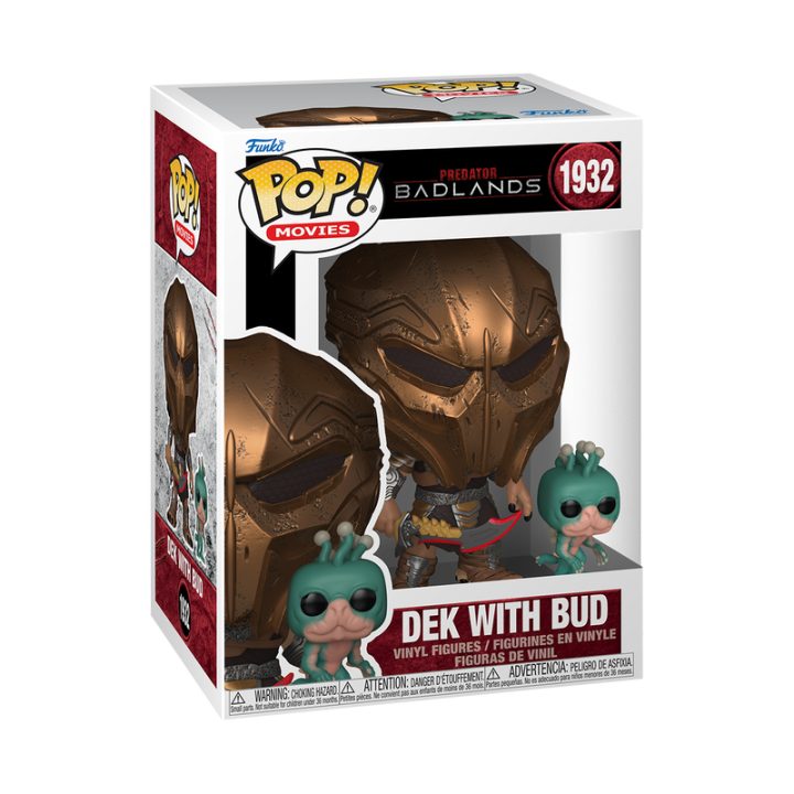 Funko Pop! & Buddy Predator – Dek with Bud (No. 1932)