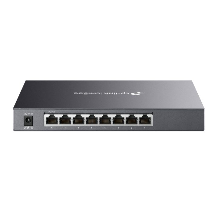 TP-Link Omada SG2008 Managed L2/L2+ Gigabit Ethernet (10/100/1000)…