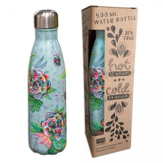 Botella isotermica Enesco flores (AB56)