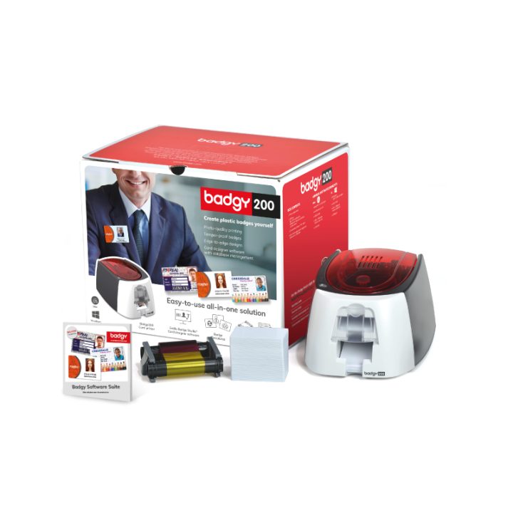 Evolis Badgy200 impressora de cartões plásticos Impressão por…