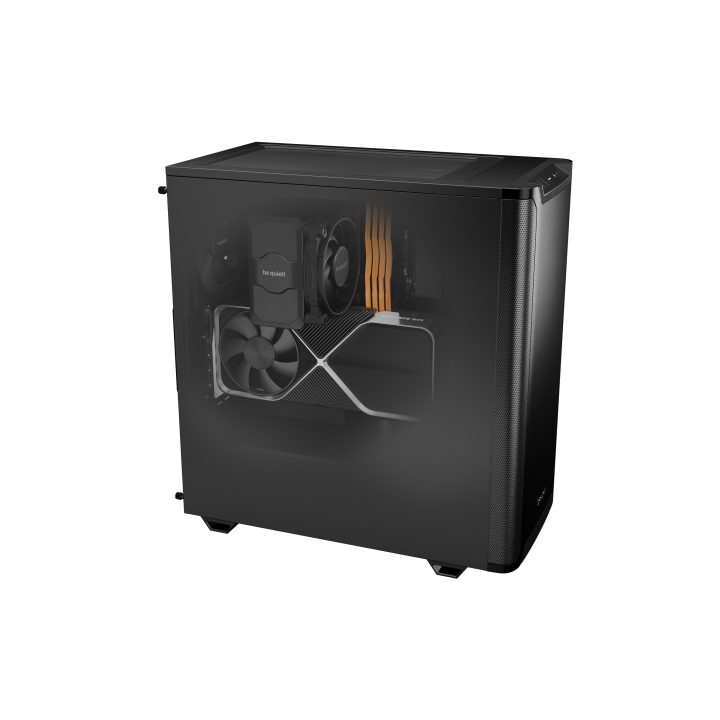 be quiet! PURE BASE 501 Black Midi Tower Preto