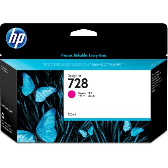 HP DesignJet 728 Magenta Ink Cartridge 130 ml