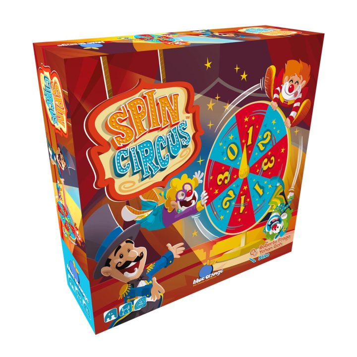 Asmodee Jogo de mesa Spin Circus idade recomendada 4 anos (BO20401ML)