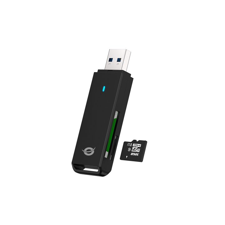 Conceptronic BIAN02B leitor de cartões USB 3.2 Gen 1 (3.1 Gen 1)…