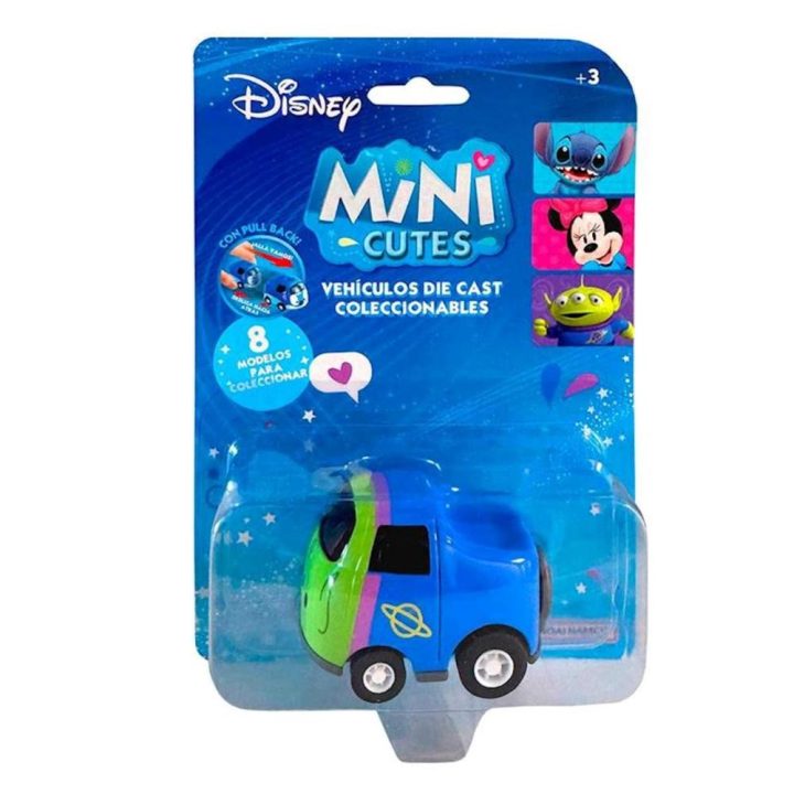 Bandai Red Mini Cute Cars Disney 1 Random Unit (AR79340A)