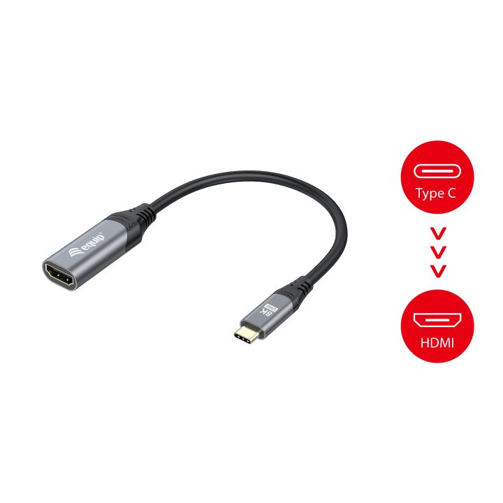 Equip Adaptador USB-C a HDMI 2.1, 8K/30Hz