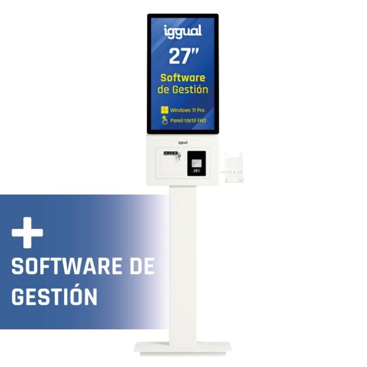 Iggual Kiosco ORCHID 27" + Software + Instalación…