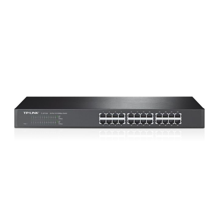 TP-Link TL-SF1024 switch No administrado Fast Ethernet (10/100) Negro