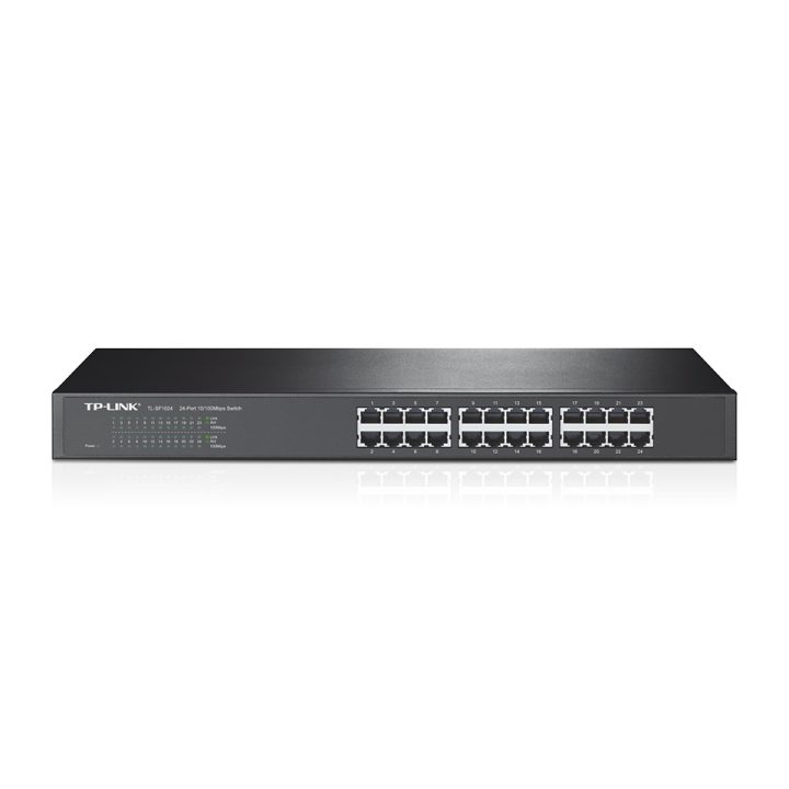 TP-Link TL-SF1024 switch No administrado Fast Ethernet (10/100) Negro