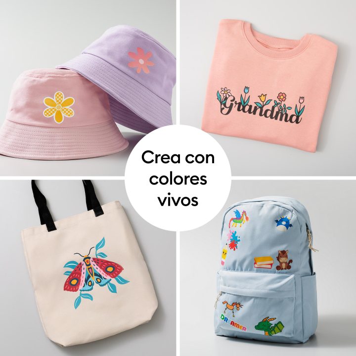 Cricut printable iron-on for bright fabric a4 - 5 folhas (2011838)