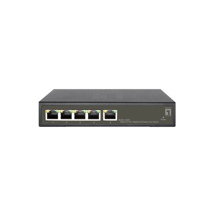 LevelOne GES-2105P switch Gestionado L2 Gigabit Ethernet…