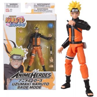 Bandai vermelho Figura Bandai anime heroes naruto uzumaki naruto sage…