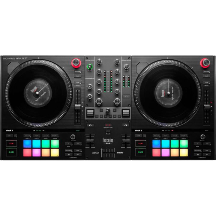 Hercules INPULSE T7 Controladora com opção de realizar scratch…