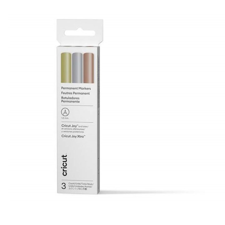 Cricut 2011934 Permanent Marker Copper, Gold, Silver 3 piece(s)