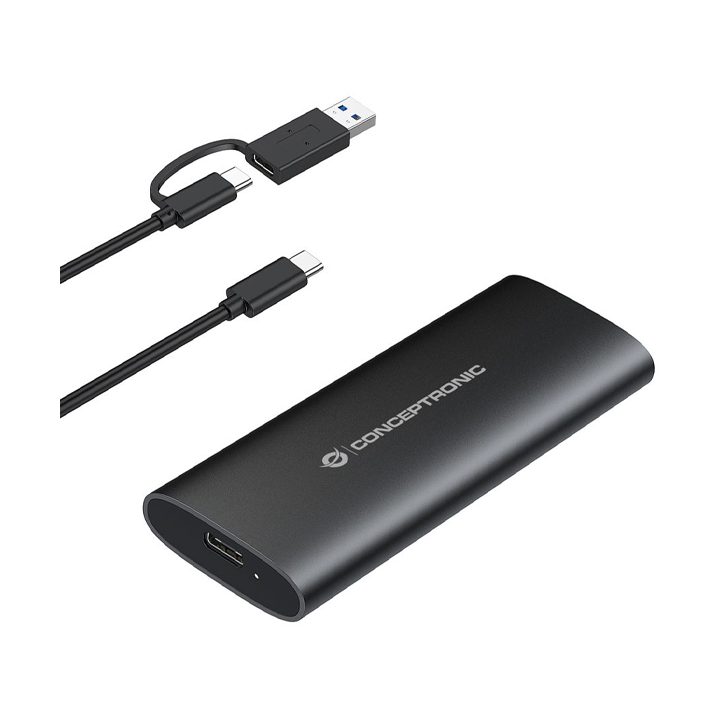 Conceptronic StreamVault DANTE04B External Hard Drive Enclosure…