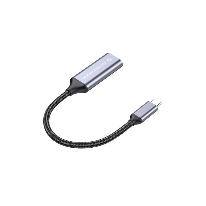 Conceptronic ABBY09G USB Graphics Adapter 4096 x 2160 Pixels Gray