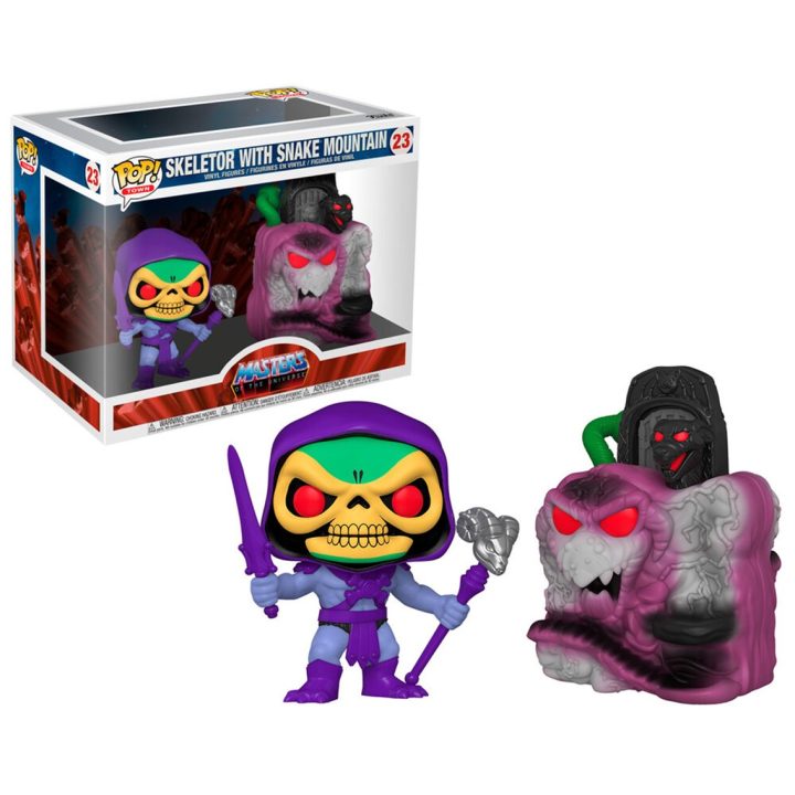 Funko Pop! Town Masters of the Universe Montanha Serpente com Skeletor
