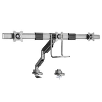 Equip Suporte de secretária para monitor triplo de 17"-27"