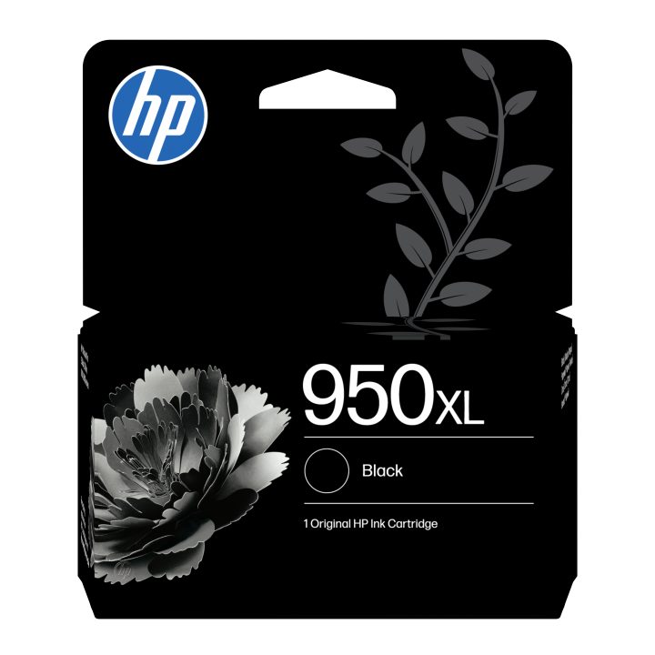 HP Cartucho de tinta original 950XL de alta capacidade preto