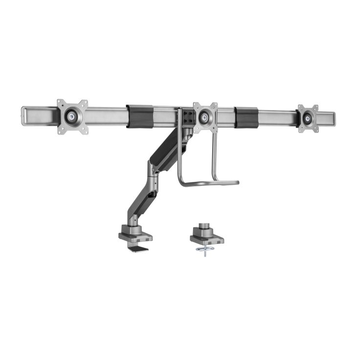 Equip Suporte de secretária para monitor triplo de 17"-27"