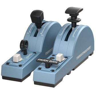 Thrustmaster TCA Quadrant Add-On Airbus Edition Blue Analog/Digital…