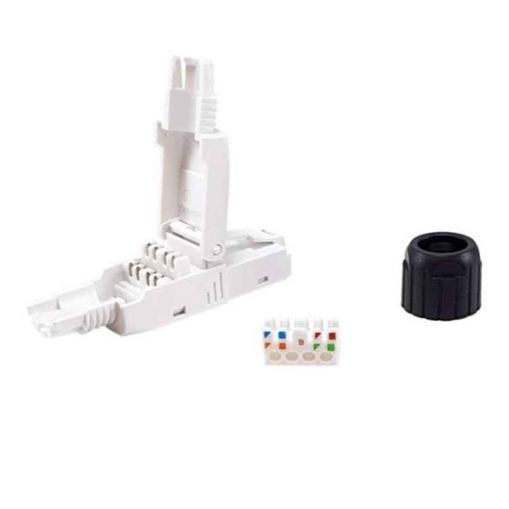 Equip 121162 RJ-45 Connector Black, White