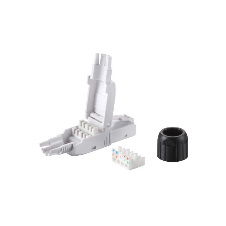 Equip 121162 RJ-45 Connector Black, White