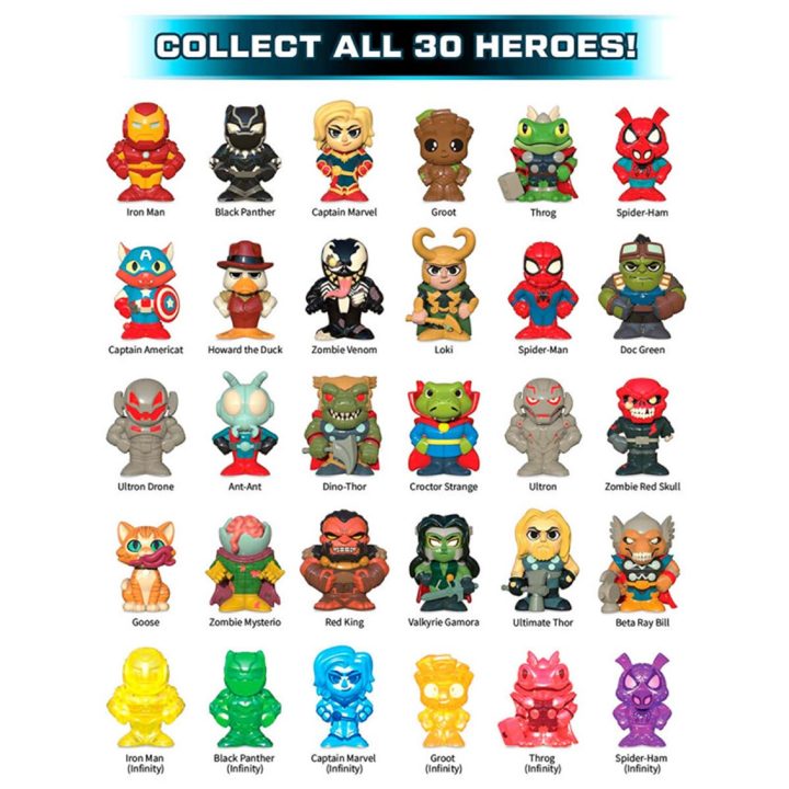 Cápsula Funko Battleworld Marvel Temporada 1 em português 57134