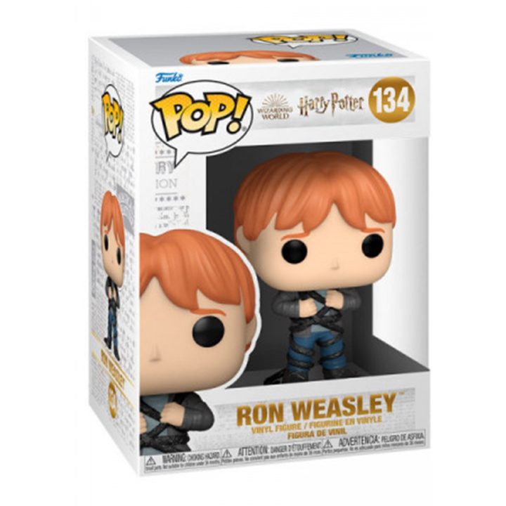 Funko Pop! Harry Potter – Ron Weasley Planta Carnívora Pedra Filosofal