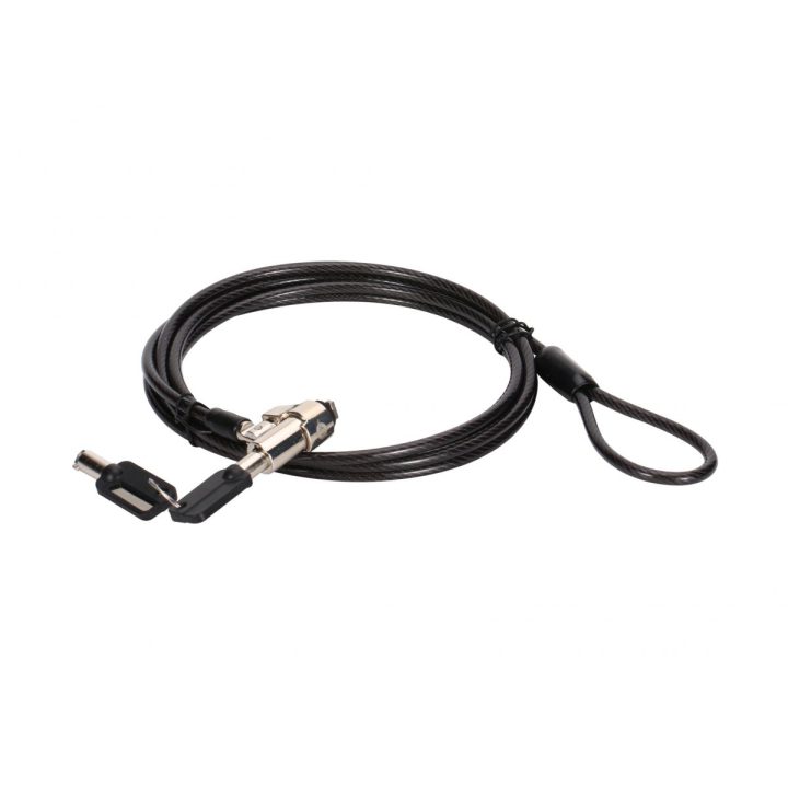 Conceptronic CUSTODIO02BS Anti-Theft Cable Black 1.8 m