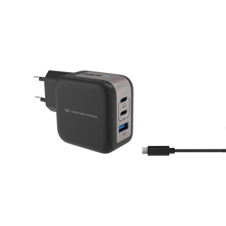 Conceptronic ALTHEA17B Universal Mobile Device Charger Black AC Fast…