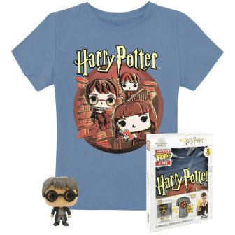 Harry Potter Funko Pop & Tee + Trio T-Shirt Size S