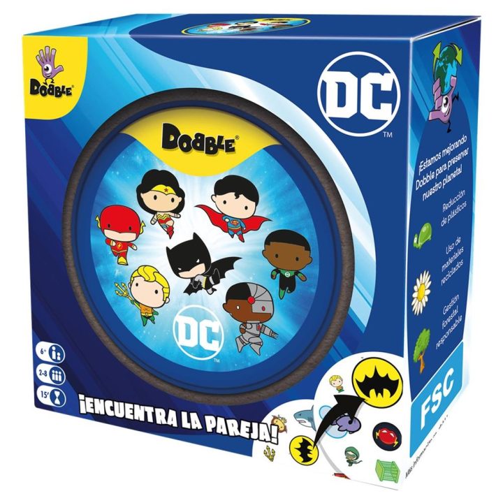 Asmodee Jogo de mesa Dobble DC Universe (DOBDCU07ES)