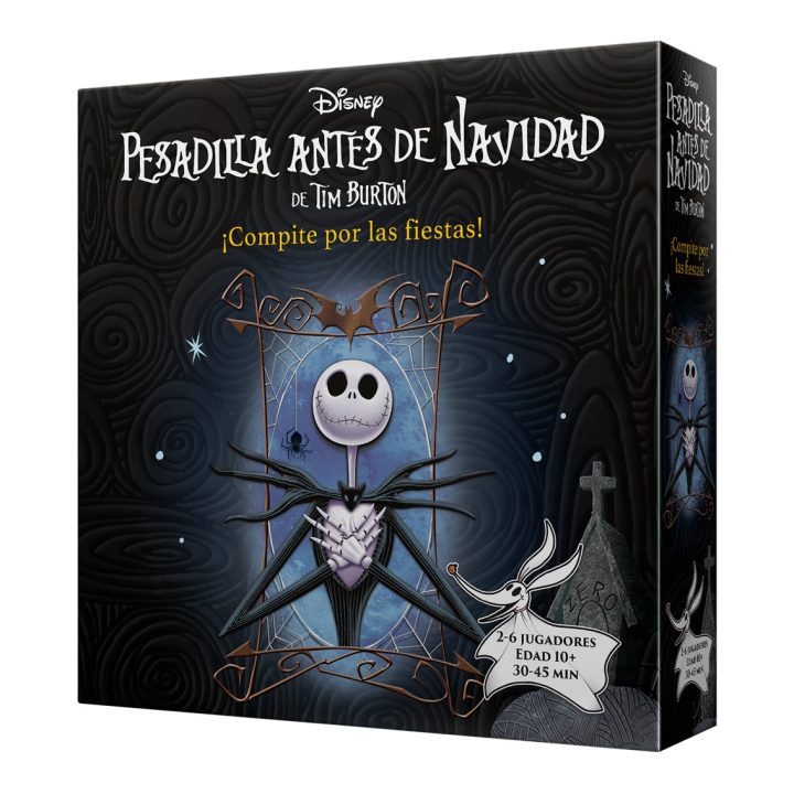 Asmodee Juego de mesa pesadilla antes de navidad edad recomendada 12…