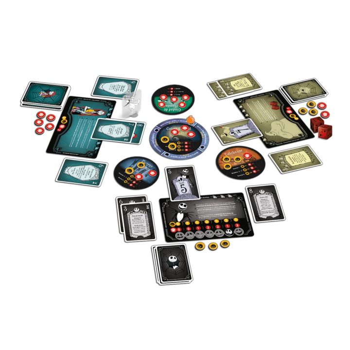 Asmodee Juego de mesa pesadilla antes de navidad edad recomendada 12…