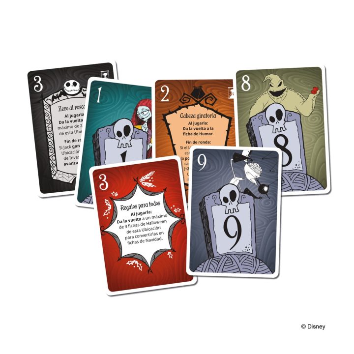 Asmodee Juego de mesa pesadilla antes de navidad edad recomendada 12…