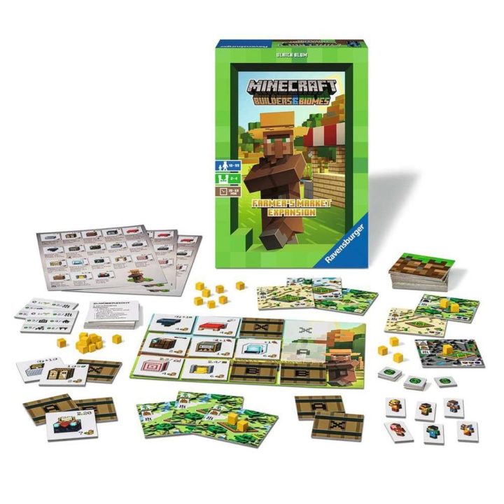 Jogo de tabuleiro Ravensburger Minecraft Farmer's Market esp. (26869)