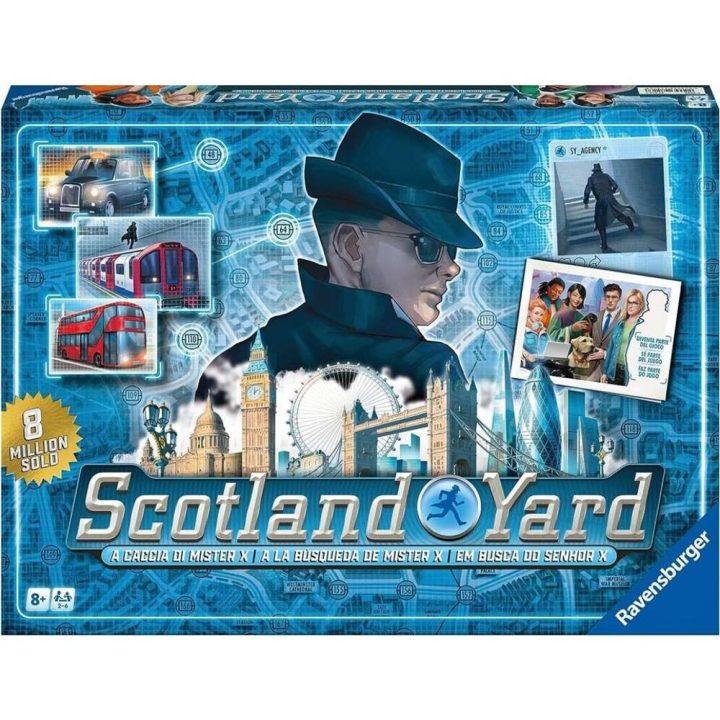 Jogo de tabuleiro Ravensburger Scotland Yard Refresh 40º (27516)
