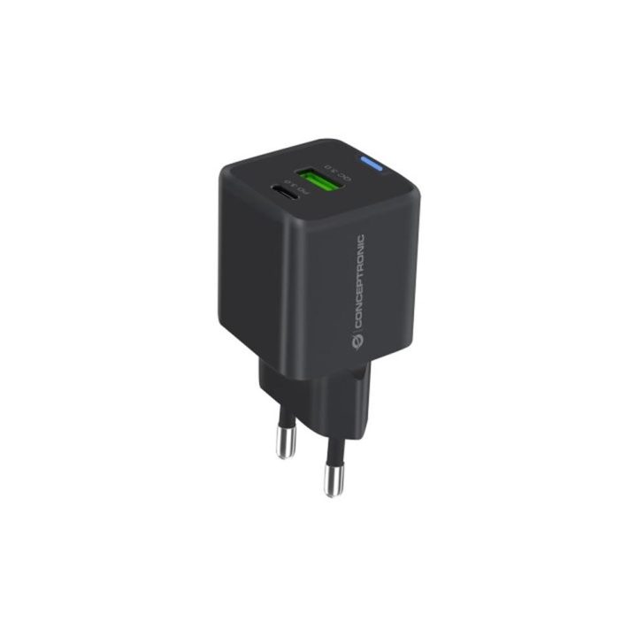 Conceptronic ALTHEA16B Universal Mobile Device Charger Black AC Fast…