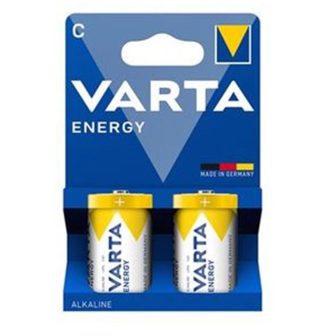 Varta Energy Alkaline LR14 C-2 Batteries Blister Pack (04114229422)