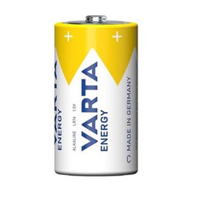 Varta Energy Alkaline LR14 C-2 Batteries Blister Pack (04114229422)