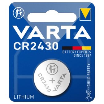 Blister pilhas de lítio botão Varta 3V CR2430 (6430112401)