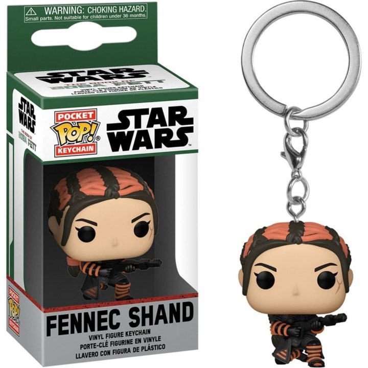 Funko Pop keychain chaveiro Star Wars The Book of Boba Fett Fennec…