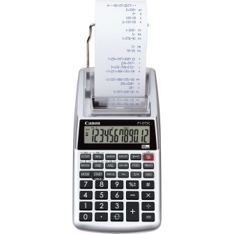 Canon P1-DTSC II EMEA HWB Desktop Printing Calculator Gray