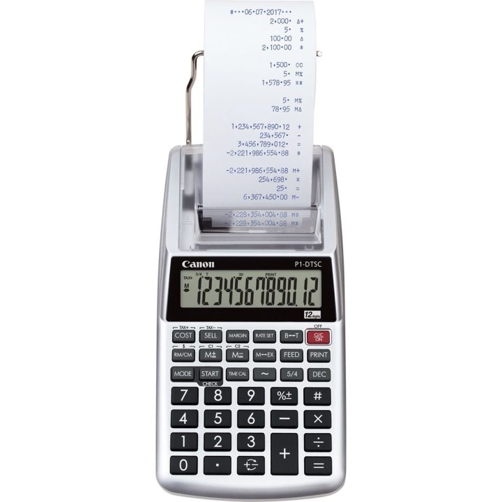 Canon P1-DTSC II EMEA HWB calculadora de secretária com impressão…