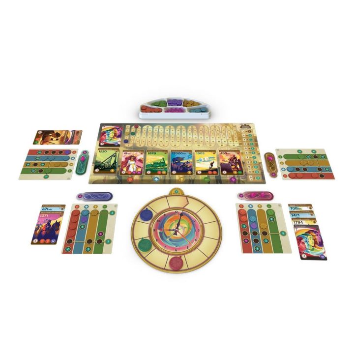 Asmodee Jogo de mesa Trekking Through History idade recomendada 10…