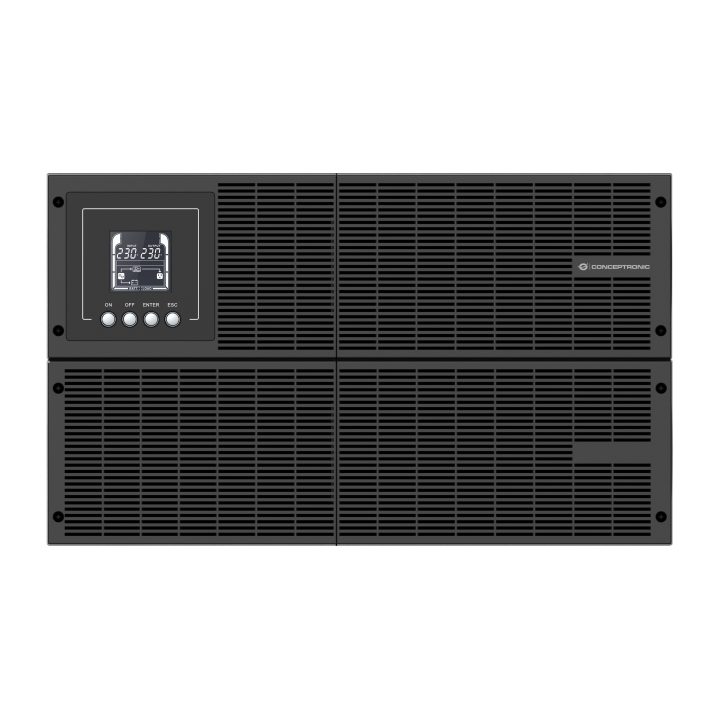 Conceptronic ZEUS51E6K Uninterruptible Power Supply (UPS) Double…